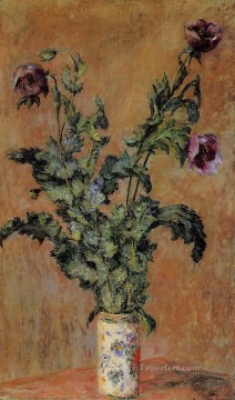  Las Arte - Jarrón de amapolas Claude Monet